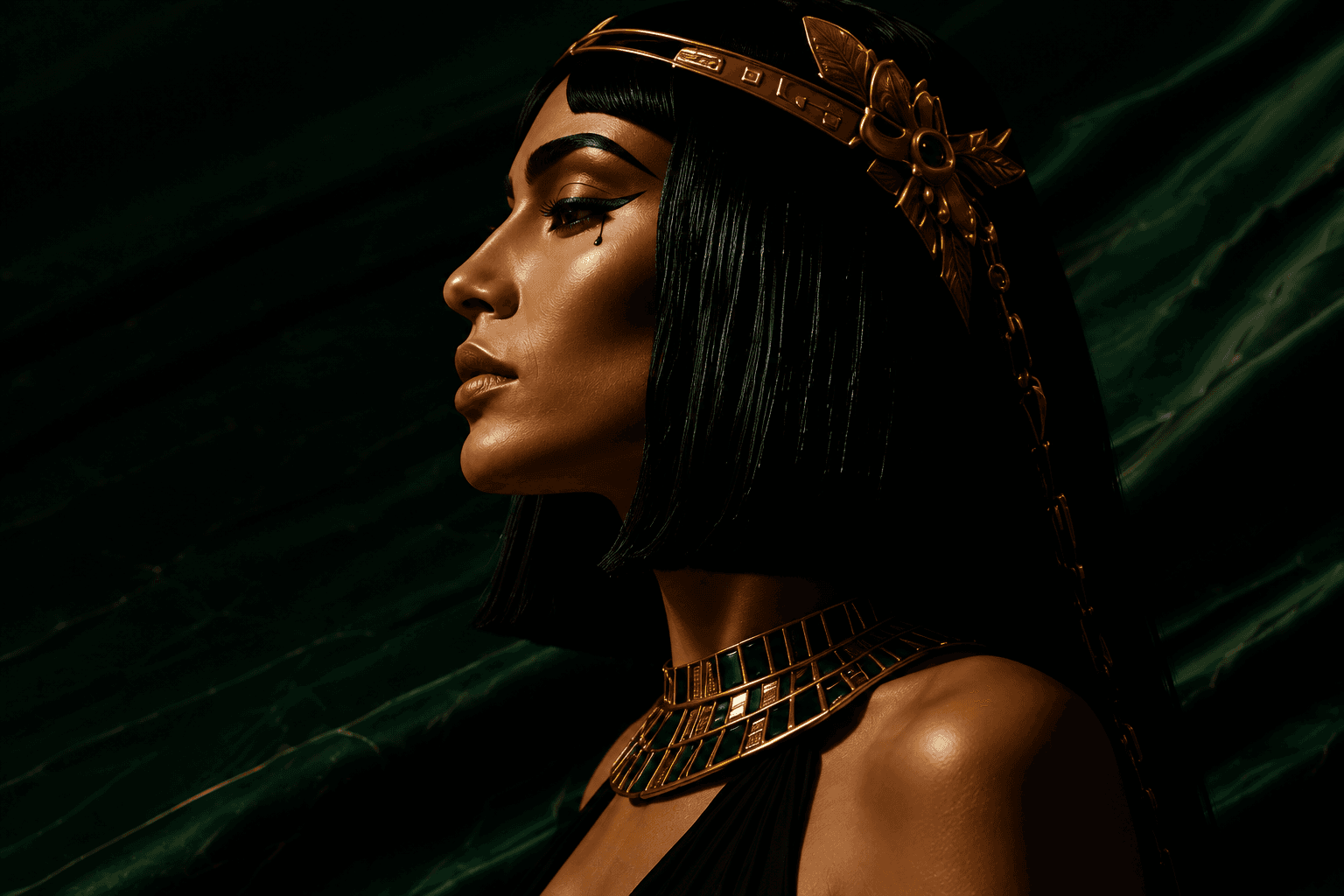 Cleopatra’s World editorial campaign portrait